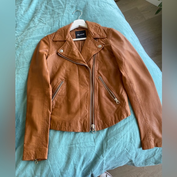 Madewell Jackets & Blazers - Madewell leather jacket XXS